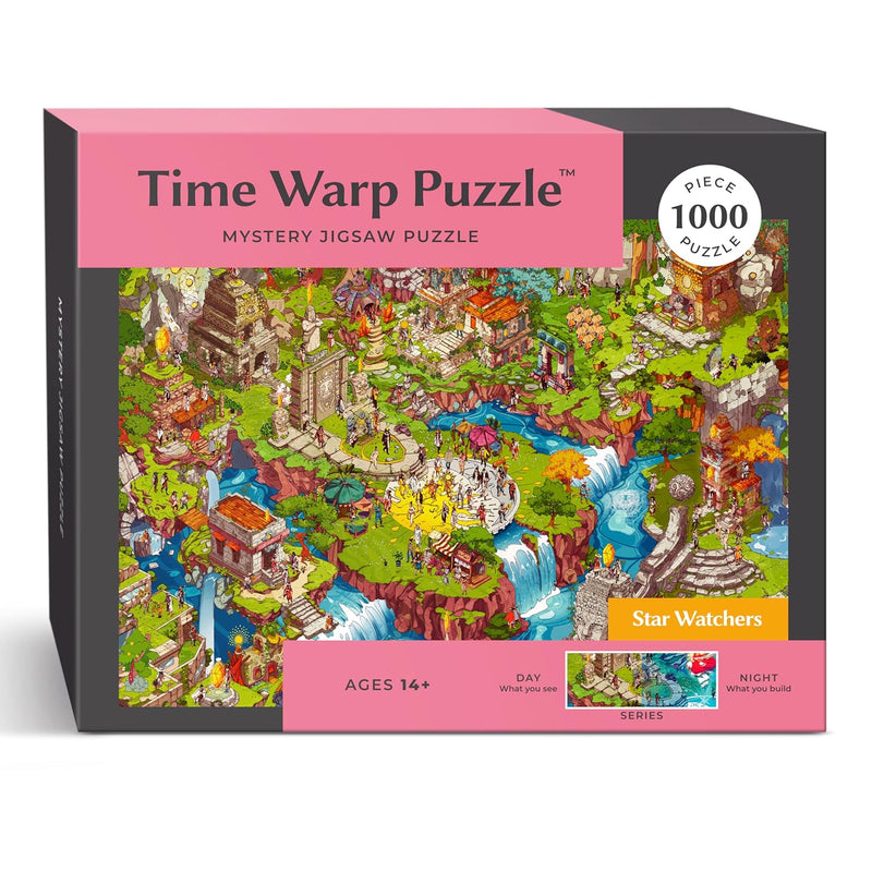 Time Warp Puzzle Mystery Jigsaw Puzzle 1000 Pieces For Adults Day Night Ser