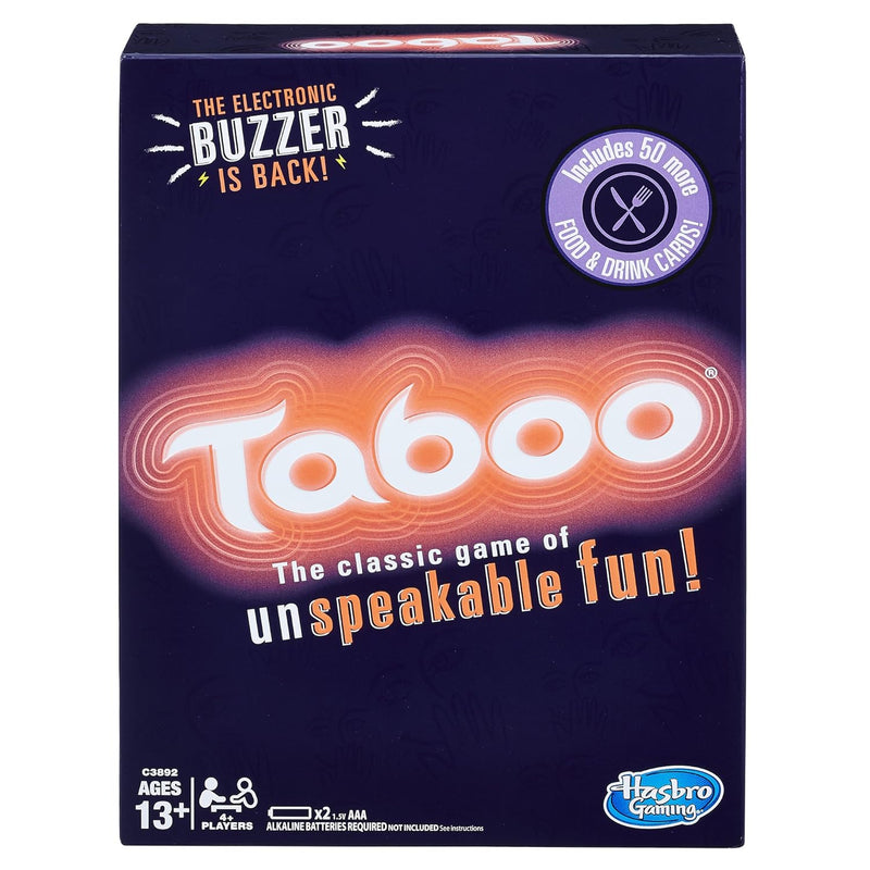 Taboo Party Board Game With Buzzer For Kids Ages 13 And Up (Amazon Exclusiv