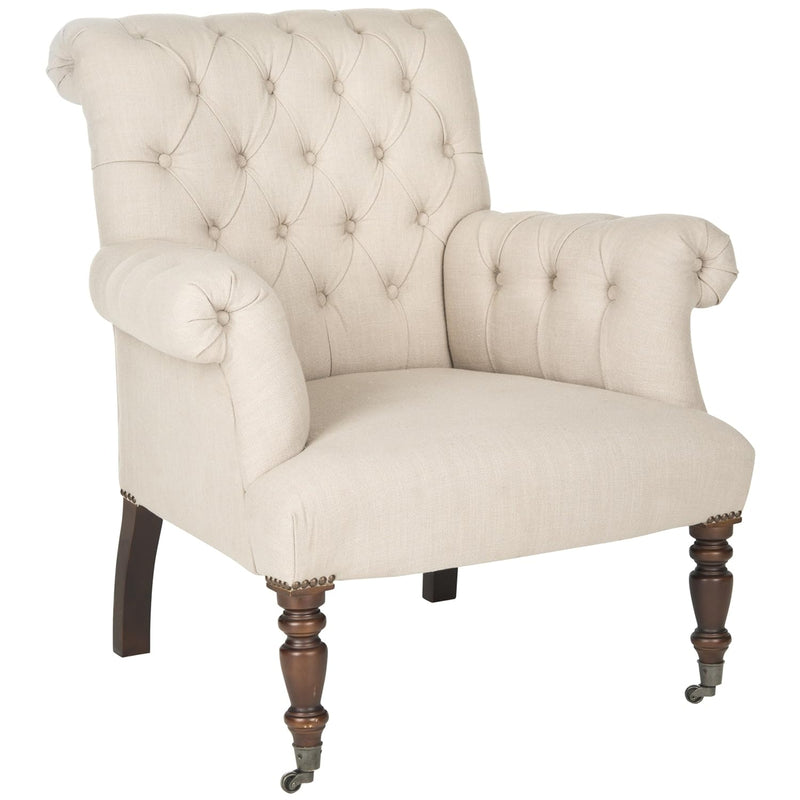 Mercer Collection Bennet Taupe Club Chair, Taupe