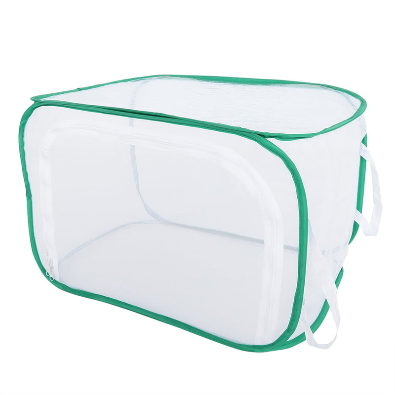 Butterfly Habitat Large Foldable Monarch Butterfly Cage Insect Mesh Cage Terrarium 15.7 X 15.7 X 23.6 Inches