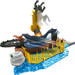 Dominion Minis Mosasaurus Mayhem Playset With 2 Mini Dinosaur Figures, Launchers And Break Apart Feature, Toy Gift Set And Collectible