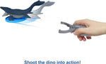 Dominion Minis Mosasaurus Mayhem Playset With 2 Mini Dinosaur Figures, Launchers And Break Apart Feature, Toy Gift Set And Collectible