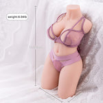 3-in-1 Male Masturbator Sex Doll with Realistic Vagina & Tight Anus, 8.04LB