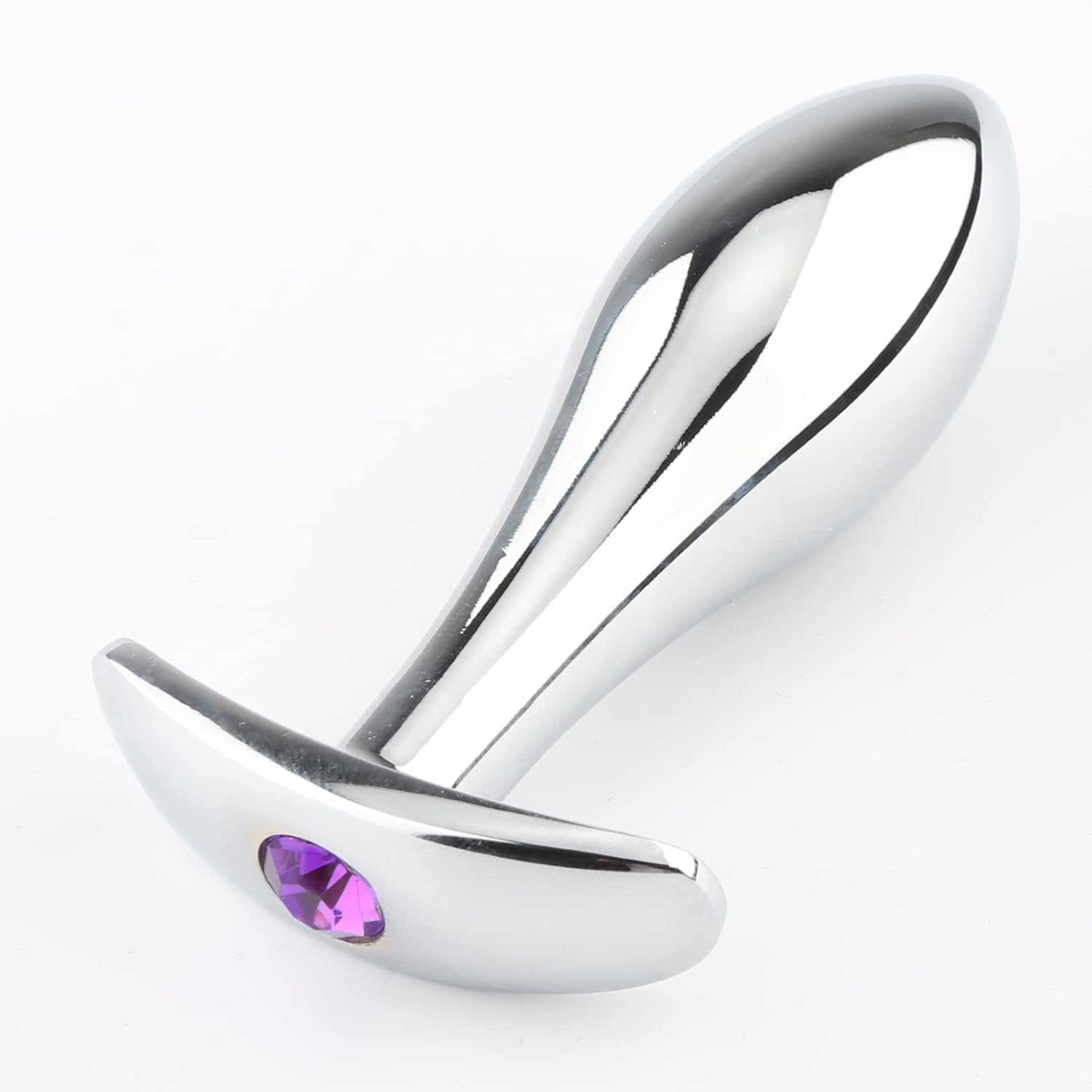 Metal Prostate Tools 3PC Metal Anal Plug Set with Diamond Accents, Prostate Massager for Co ...