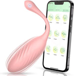 Wireless Egg Vibrator – App & Remote Control, Quiet, Rechargeable, for Solo & Couples