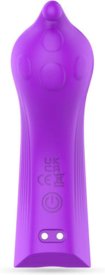 Purple Finger Vibrator – App-Controlled, 9 Modes, Waterproof & Rechargeable