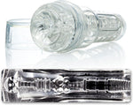 GO Torque Clear Compact Male Stroker – Discreet & Transparent Pleasure Sleeve