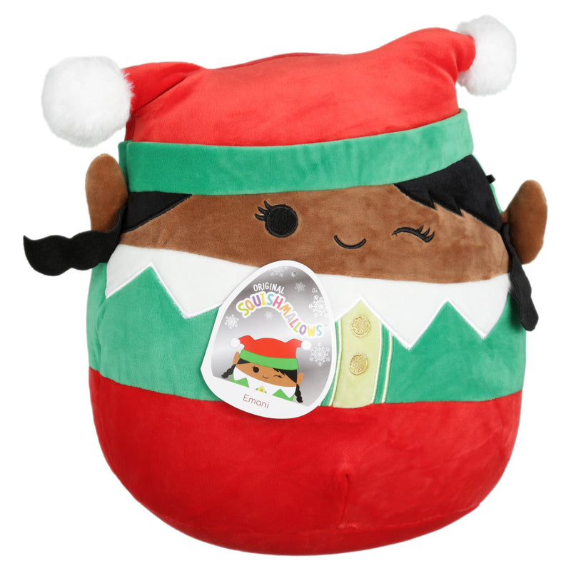 Squishmallows Official Kellytoy Plush 12" Girl Elf - Ultrasoft Stuffed Plush Toy