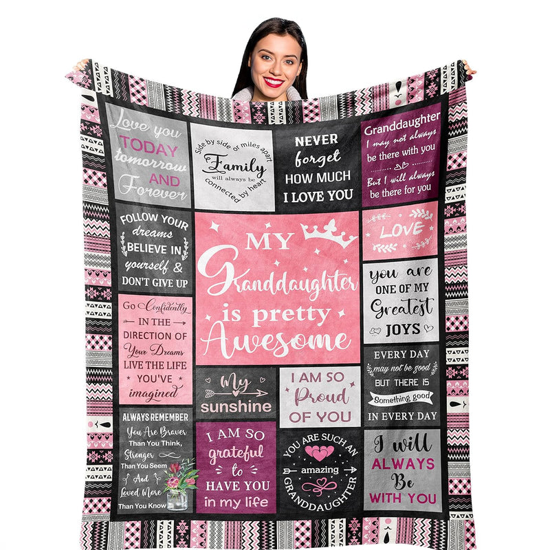 Granddaughter Gifts From Grandma, Granddaughter Gifts, Birthday Gifts Blanket