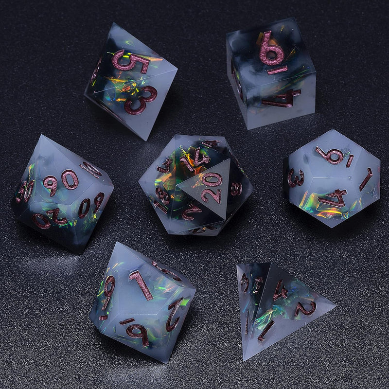 Dnd Dice Sharp Edge Dice Polyhedral Dice Dice Dungeons And Dragons Dice Handma