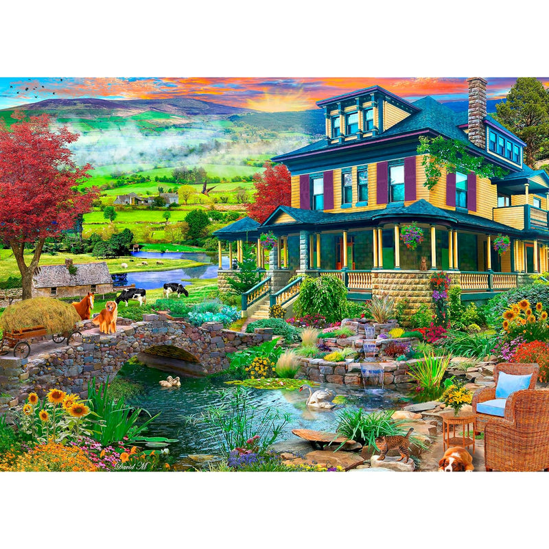 Ceaco - David MacLean - Grandma's Country House - 1000 Piece Jigsaw Puzzle