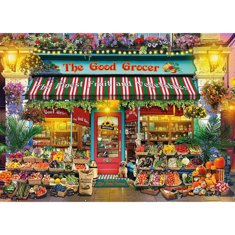 Ceaco - Gary Walton - Shop Windows - Good Grocer - 1000 Piece Jigsaw Puzzle