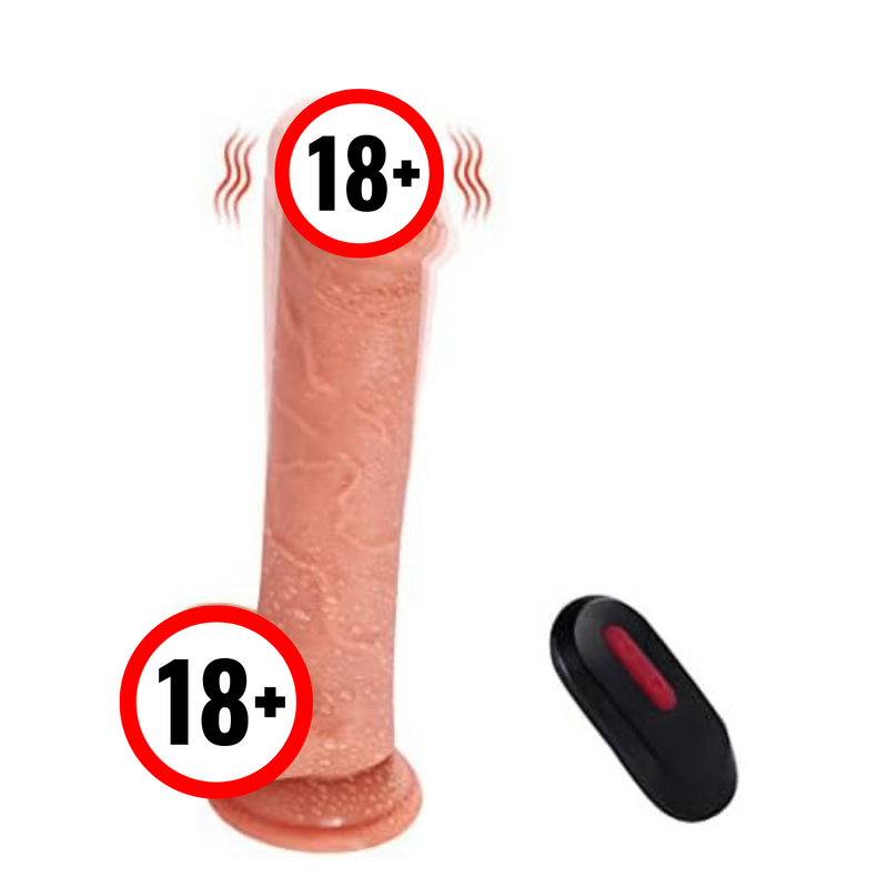 Realistic Squirting Dildo Vibrator – 8.5" G-Spot & Anal Plug with 10 Vibrations