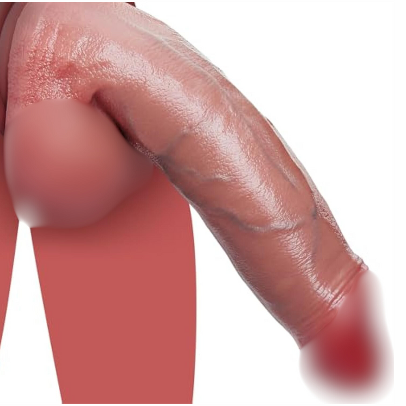 12.6 Inch Huge Dildo Adult Sex Toys - Realistic Thick Dildos Dual Density Silicone Big Dildos With Strong Suction Cup For Hands-Free, Giant Anal Dildo Sex Toys For Couples, Men, Women