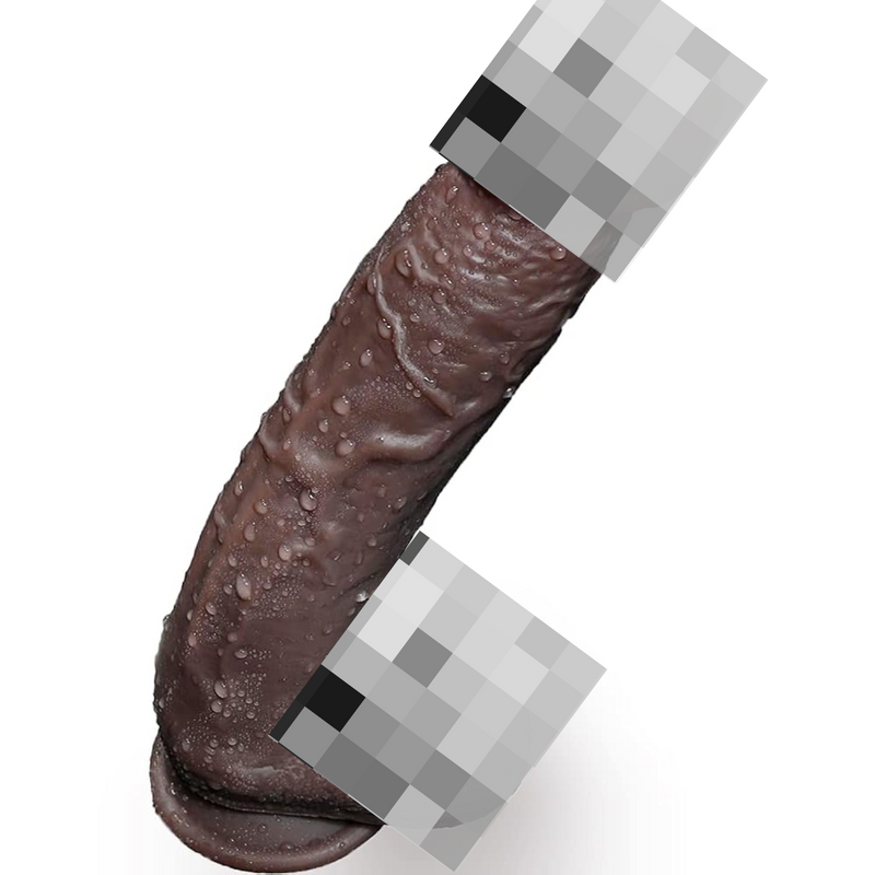 9'' Huge Realistic Dildo,Dual Density Liquid Silicone Giant Monster Penis With Strong Suction Cup For Women Vaginal And Anal Orgasm,G Spot Big Size Cock Anal Adult Sex Toys.…