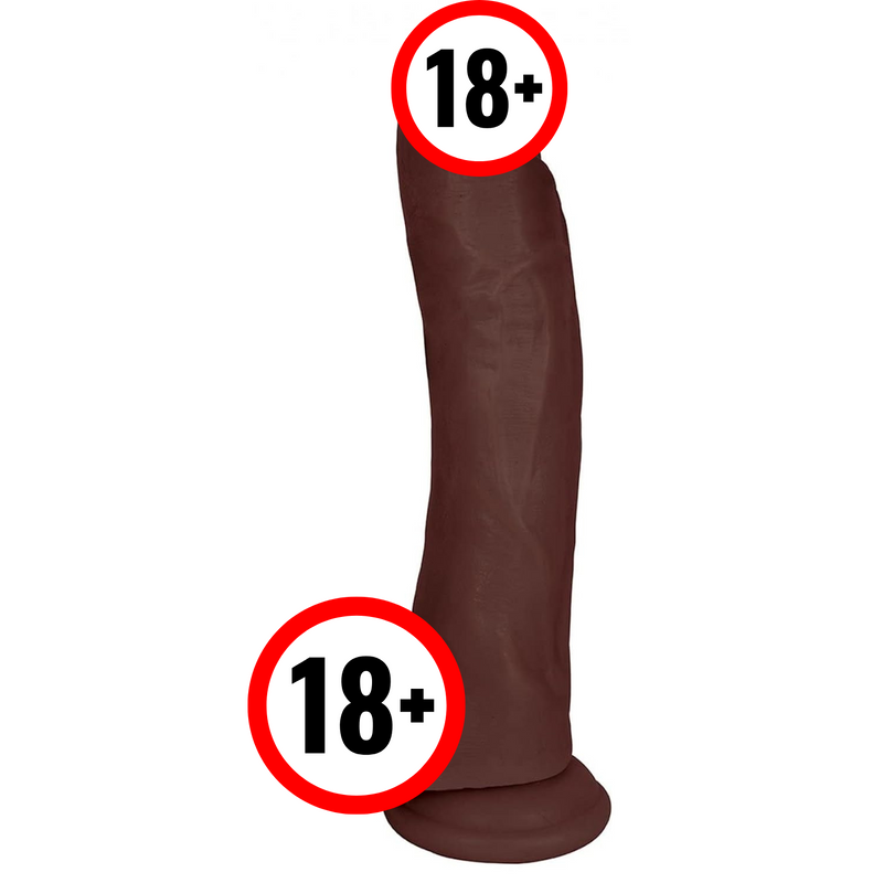 Jock 10 Inch Dong With Balls Brown