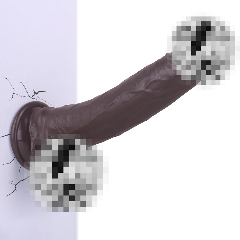 8 Inch Long Realistic Dildo, Soft & Flexible Anal Plug Sex Toy With Strong Suction Cups For Women & Men, G-Spot Stimulation Butt Play Plug Toy, Realistic Fake Penis For Vagina Anal Play