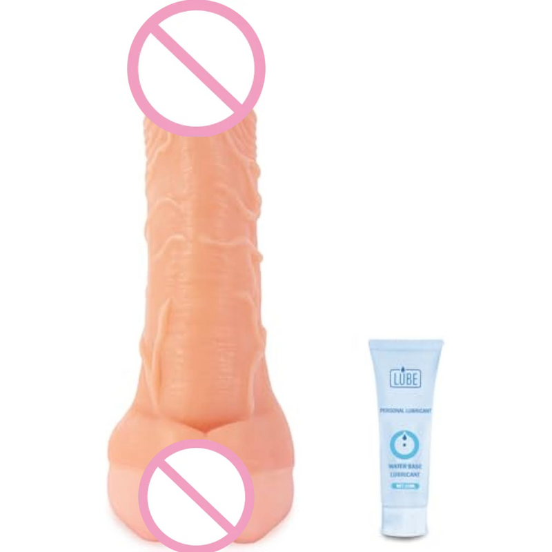 2 In 1 Male Masterburters Realistic Dildo With Lifelike Vigina, Pocket Pussys With 3D Texture Channel, 8.3 Inch Penis Pump Enlarger Sleeve Adult Sex Toys Soft Stroker Sex Doll For Men Women Couples