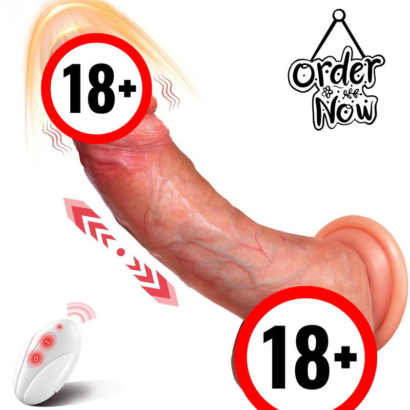 Thrusting Dildo Sex Toy VibratorSuction Cup Dildo Penis With 10 Thrusting & 3 Vibrating Modes For G Spot Vagina Anal Sex StimulationSoft Silicone Dildos Adult Sex Toys For Women And Couple