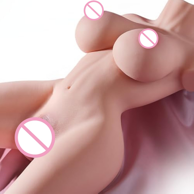 13Lb Sex Doll Love Doll With Soft Jelly Boobs Tight Pocket Pussy & Ass, Torso Male Masturbator Dolls Adult Sex Toy For Men Orgasm, Adjustable Legs Love Doll For Different Sex Position