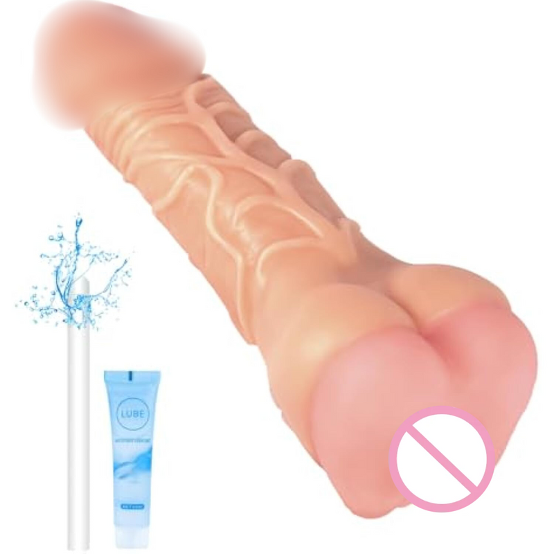 -8 Inch Dildo 2 In 1 Realistic Dildo Male Masturbator With Pocket Penis For Men Adult Sex Toys Sex Toys Women Dildo Anal Male Masturbator For Men Gay Couple