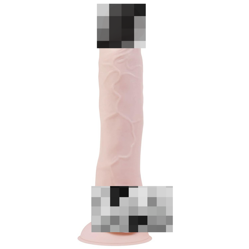 True Feel Dildo, Big Realistic Penis With Suction Cup, Lifelike Dual-Layered Soft Silicone, Waterproof, Easy To Clean, Adult Sex Toys For Women, Gay Men Anal, & Couples, 7.5 In, Flesh