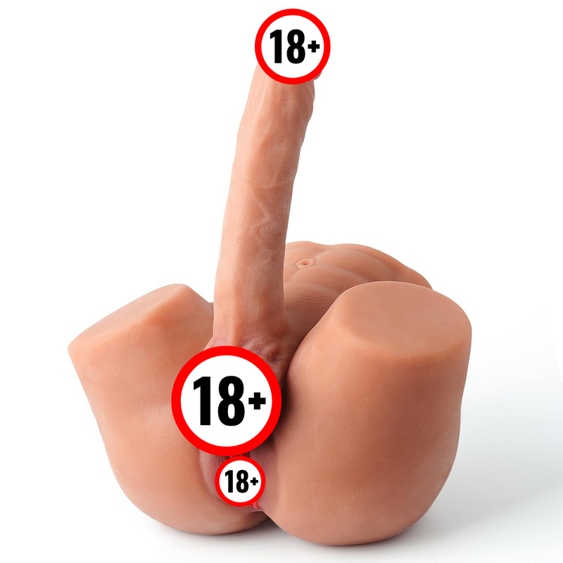 7.7Lb Shemale Sex Doll Torso With Penis Vagina Anal, 3-In-1 Gay Sex Toys Realistic Dildo Ass Pocket Pussy For Men, Futa Sex Doll Trans Sex Toy Male Masturbators Unisex Adult Toys For Men Gay Couples