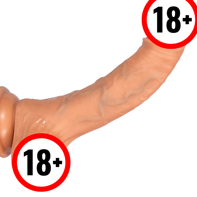 8.27 Inch Huge Thick Big Dildo For Beginners With Strong Suction Cup For Hands-Free Play, Small Glans Anal Butt Plug Dildos G-Spot Stimulation & Anal Training,Strap On Dildo Sex Toy For Women Men Gay