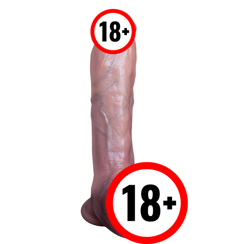 7.21" Realistic Handmade Thick Dildo, Lifelike Huge Dildos For Women & GayFlexible Silicone Penis With 3D Full Balls And Bulging Veins For BeginnersMale Sex Toys For Anal Butt And Hands Free Play.