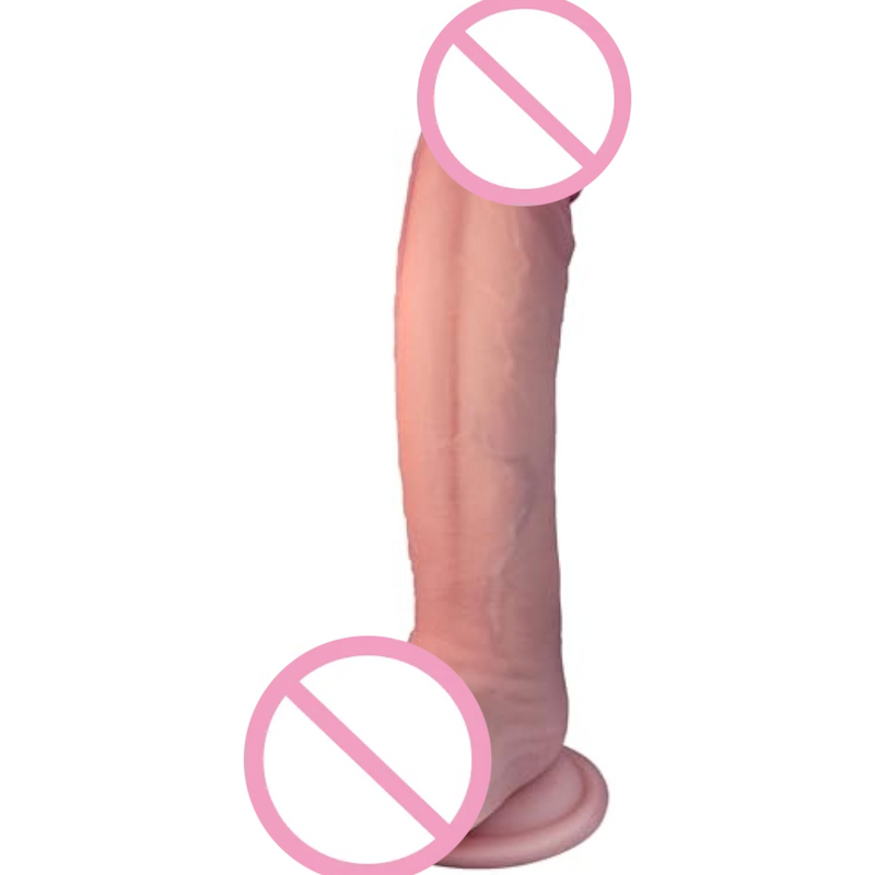 8 Inch Realistic Soft Dildo, Real Skin Feels Silicone Anal Dildos With Strong Suction Cup, Beginner G-Spot Dildo Sex Toys For Women And Men.100% Food Silicone Materials Lifelike Penis