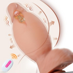 5.5'' To 9.5'' Vibrating Inflatable Dildo, Silicone Thick Anal Dildo Vibrator With Remote Control 7 Vibration Modes & Adjustable Girth, Massive Anal Stretch Sex Toy Women G-Spot & Anal Prostate Play