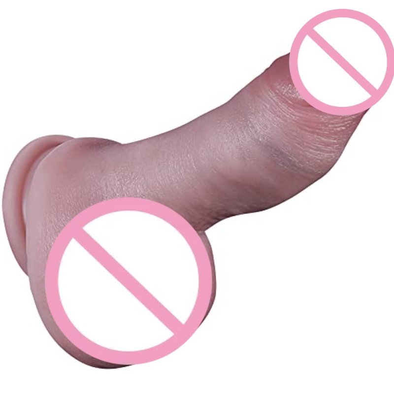 5.91 Inch Realistic Soft Dildos For Beginners, Handmade Lifelike Thick Silicone Dildo, Suction Cup Soft Penis For Hands-Free Play,G-Spot And Anal Play, Adult Sex Toys For Men And Women & Couples(Goku)