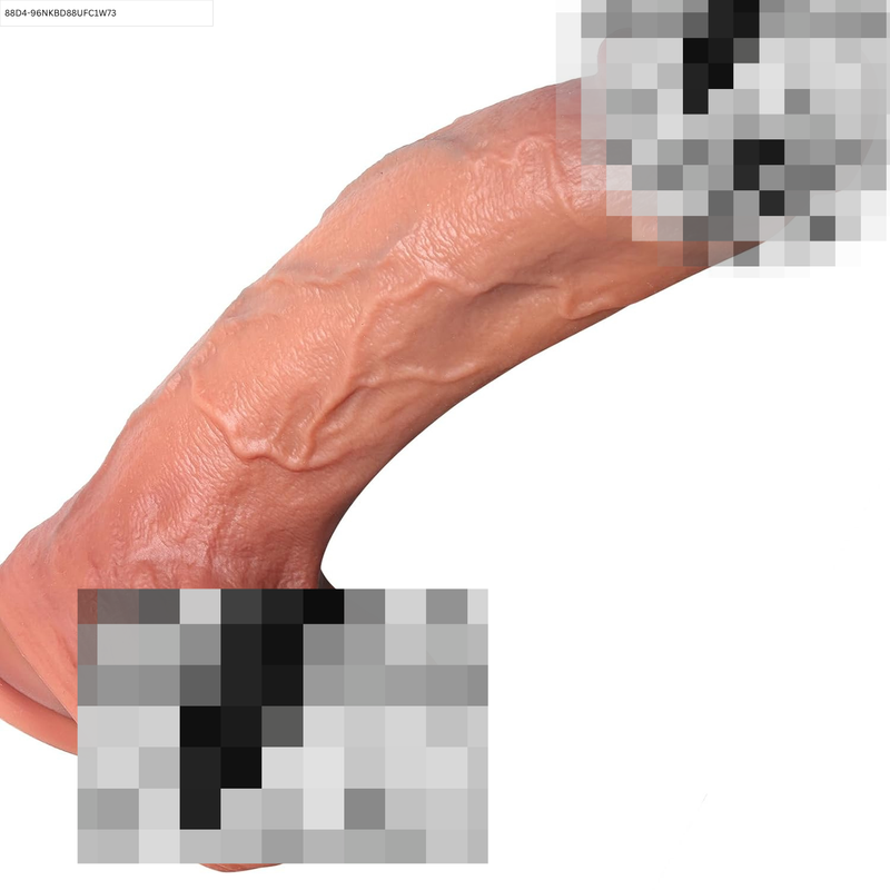 9.6 Inch Thick Large Reality Dildo With Powerful Suction Cups Soft Liquid Silicone Long Curved Dildo For Anal And Vaginal Play For Men, Women And Gay Group Sex Toys
