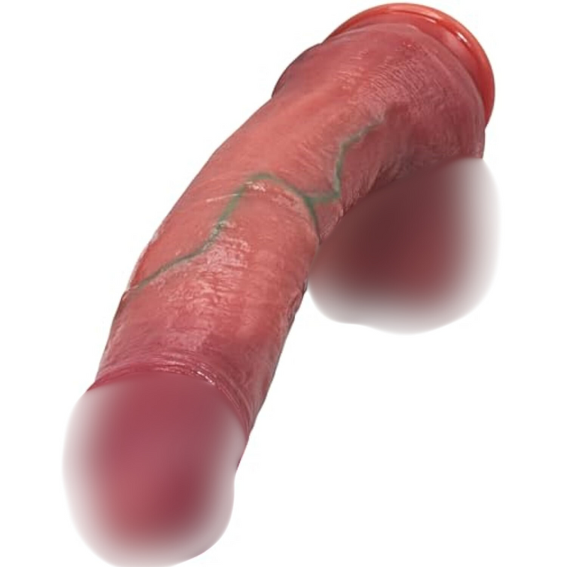 12 Inch Huge Flesh Lifelike Dildo, Soft Thick Liquid Silicone With Strong Suction Cup Feels Like Skin, Realistic Big Dildos Sex Toy For Couples, Men, Women Play
