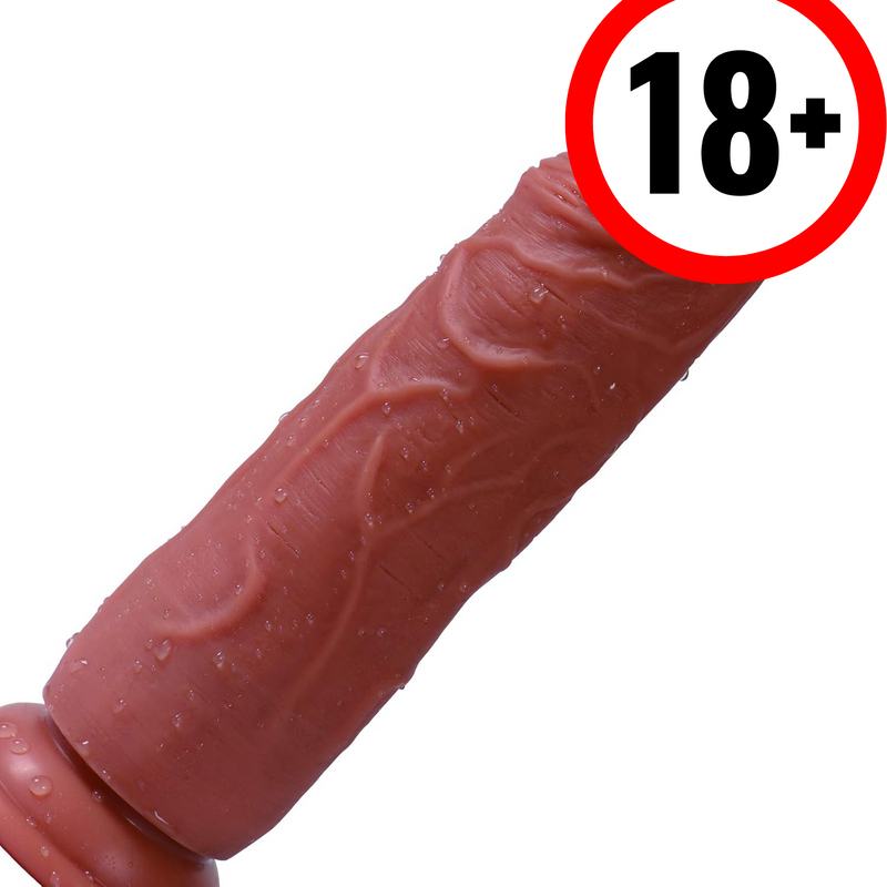 Hyper Realistic Big Dildo Over 9 Inches Giant Dildos Double Layered Silicone Penis Premium Sex Toys With Suction Cup