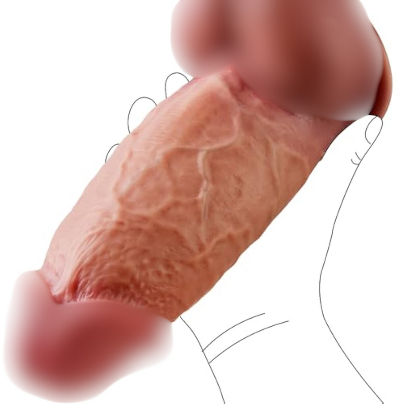 2.67” Diameter Huge Thick Dildo Realistic Silicone Dildos With Strong Suction Cup For Hands-Free And Anal Play, 7.8" Girth G-Spot Giant Dildo Anal Sex Toys For Women And Men