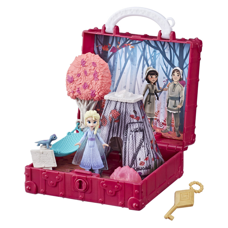 2 Pop Adventures Enchanted Forest Elsa Doll Playsets, Includes Accessories