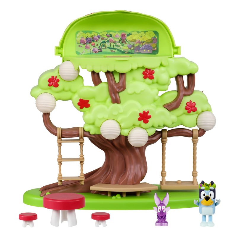 Tree Playset With Secret Hideaway, Flower Crown , Fairy Figures, And Accessories Preschool Ages 3+