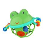 Easy Grasp Jingle & Shake Pal Bpa-Free Infant Toy Rattle, Green, Unisex
