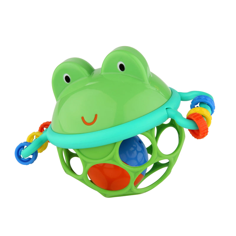 Easy Grasp Jingle & Shake Pal Bpa-Free Infant Toy Rattle, Green, Unisex