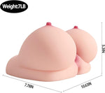 Sex Doll Male Masturbator Stroker Sex Toys For Men With Vagina Anal Breast Sex, 3-In-1 Realistic Sex Doll Torso Pocket Pussy Adult Toys For Men, Sex Dolls Male Sex Toys For Men Couple Sex Fun (7Lb)