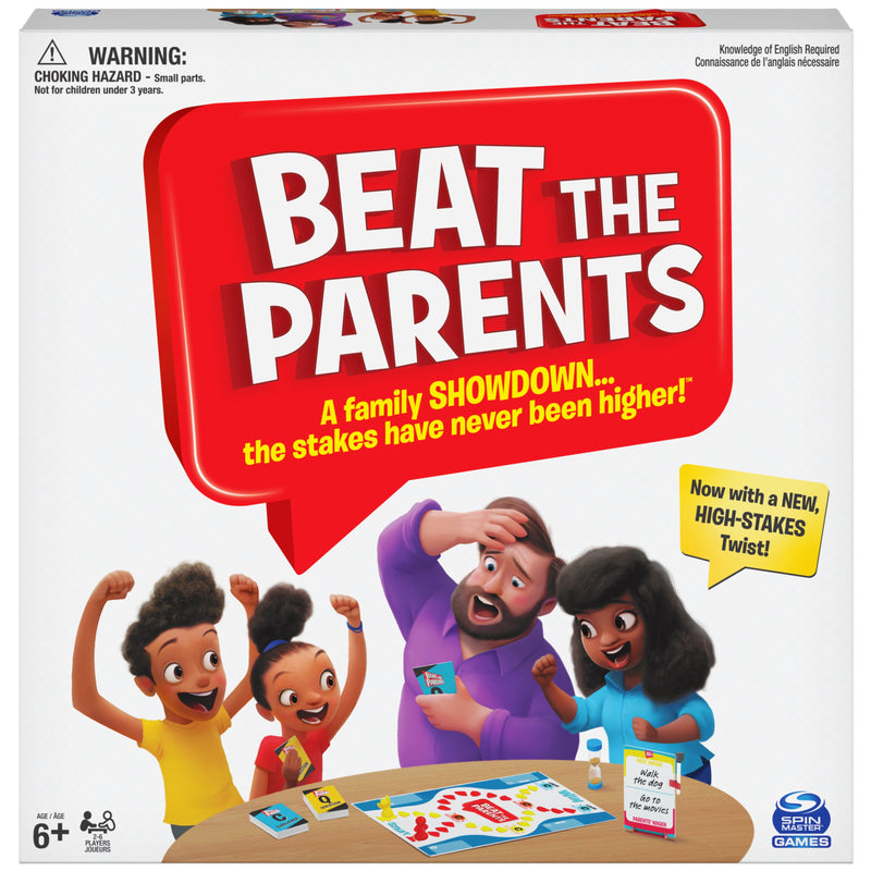 Beat The Parents Classic Family Trivia Game, Kids Vs Parents For Ages 6 And Up