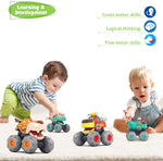 Toy Cars For 1 2 3 Year Old Boys, Monster Trucks For Toddlers