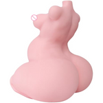 Mini Sex Doll Male Masturbator, 3.3 Lbs Female Torso Sex Dolls With Realistic Vaginal Anal Boobs, Adult Sex Toy With Big Belly And Ass, Lifelike Love Doll Pocket Pussy For Men