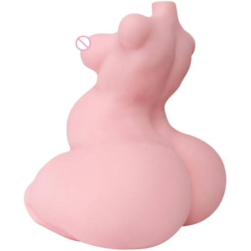 Mini Sex Doll Male Masturbator, 3.3 Lbs Female Torso Sex Dolls With Realistic Vaginal Anal Boobs, Adult Sex Toy With Big Belly And Ass, Lifelike Love Doll Pocket Pussy For Men