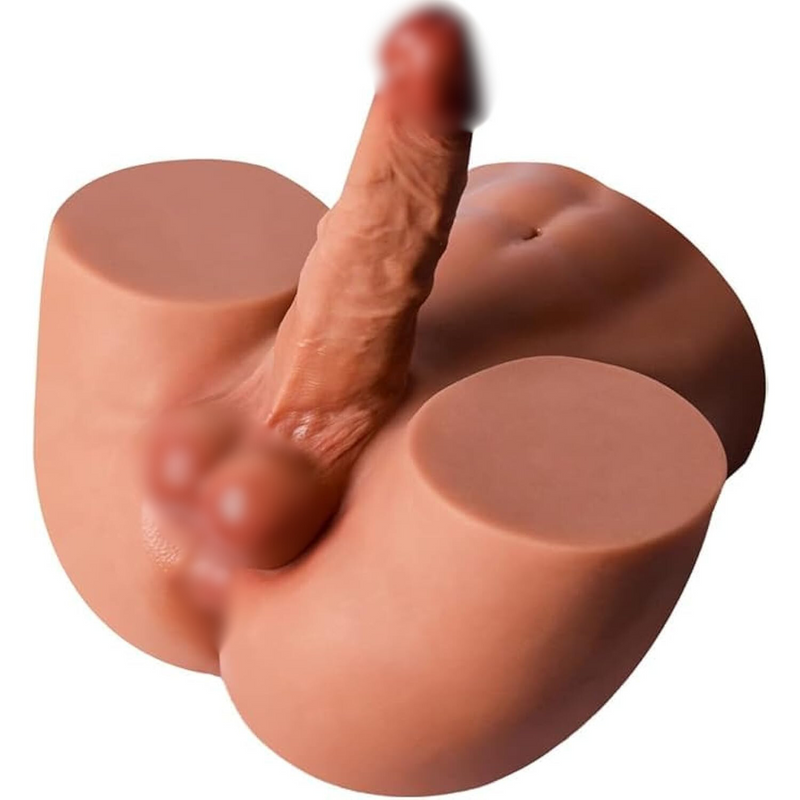 Male Sex Doll For Women With Flexible Dildo Penis Testis Anus,Adult Male Sex Toys 2 In 1 3D Love Doll With Cock Anal For Female Masturbator, Torso Sex Doll For Women, Gay, Couples-Ludan