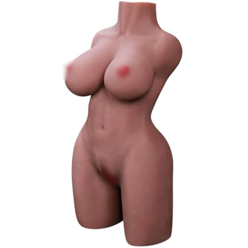Realistic Sex Doll Men Masturbador 3D Boobs Pocket Pussies Anal Hands Free Masturbators Male Sex Toys Butt Tpe Real Life Size Torso Sex Dolls Mens Vagina Masturbator Fake Pussy Ass Adult Toy