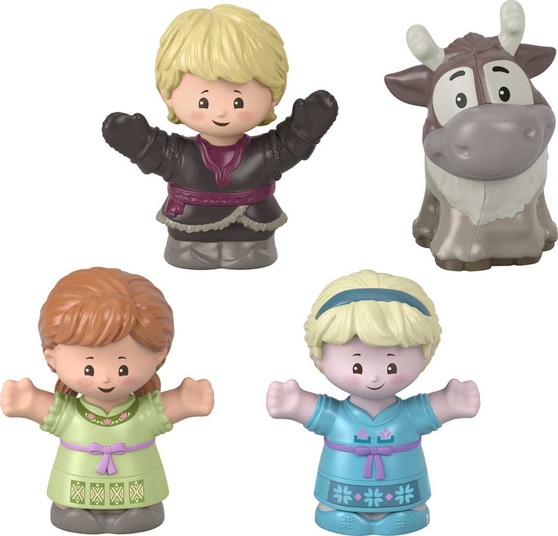 Fisher-Price Disney Frozen Young Anna And Elsa & Friends Fashion Dolls