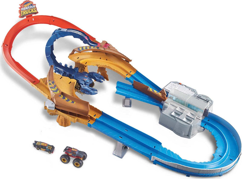 Monster Truck Scorpion Sting Raceway Vehicle Playset