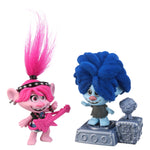 DreamWorks Trolls World Tour Rock City with 2 Figures and Base, Accessories